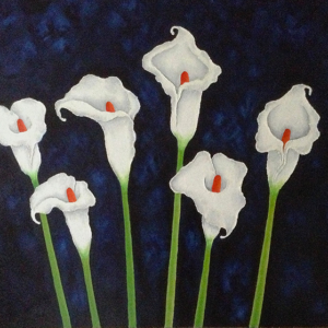 Lilies of the valley.